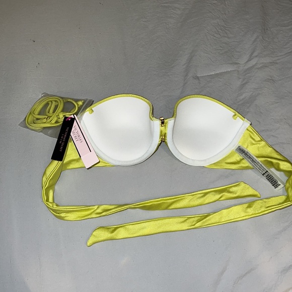 Victorias Secret underwire bandeau top with removable straps NEW WITH TAGS 32B - Picture 3 of 5
